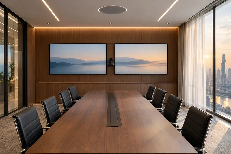 ภาพจำลอง: กลาง · 6–10 คน · ห้องประชุม